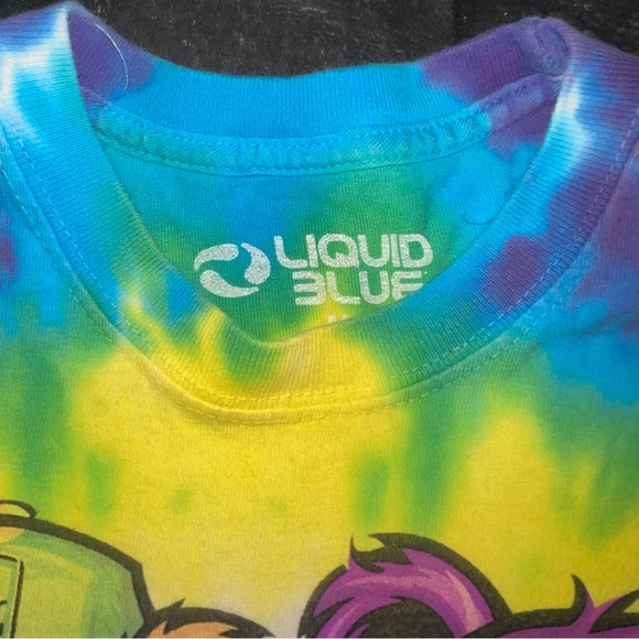 Liquid Blue Grateful Dead Jamboree men’s Tshirt Szie Medium Tie Dye Cotton - Picture 5 of 5
